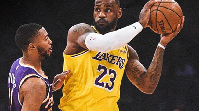 Lakers con LeBron James a los Suns