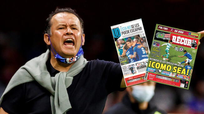 Juan Reynoso y la reacción de la prensa mexicana tras victoria de Cruz Azul sobre Santos Laguna
