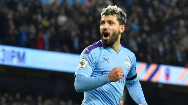 Aguero se despidió del Manchester City después de 10 temporadas.