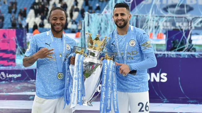 Sterling y Mahrez buscan su primera Champions League.