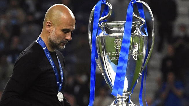 Pep Guardiola tras perder la final de la Champions League