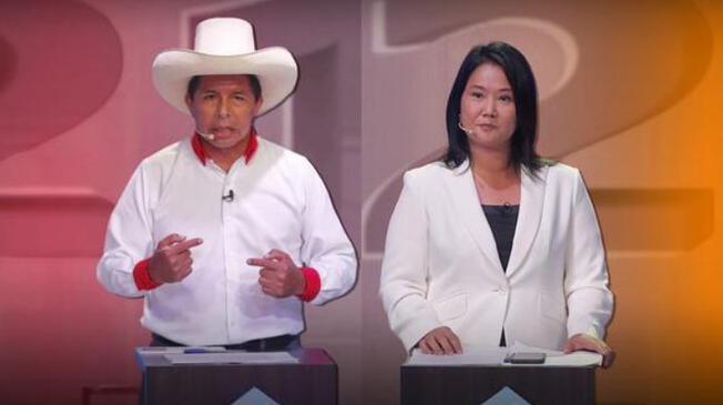 Elecciones 2021: ¿Quiénes acompañan a Fujimori y Castillo en el debate presidencial?