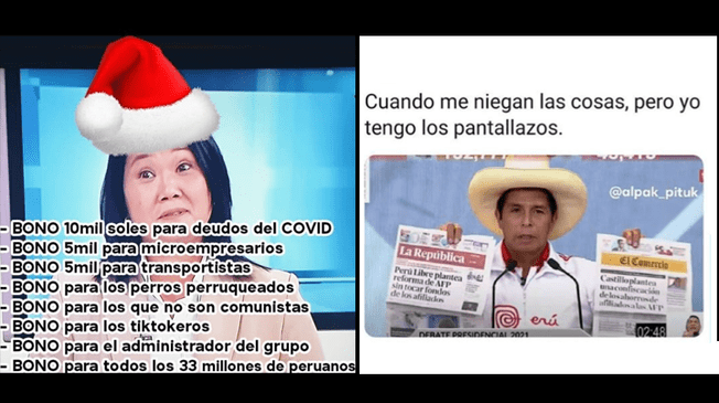 Debate 2021: Goza con los mejores memes del encuentro entre Castillo y Fujimori