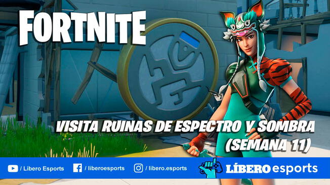 Fortnite: visita ruinas de Espectro y Sombra - VIDEO