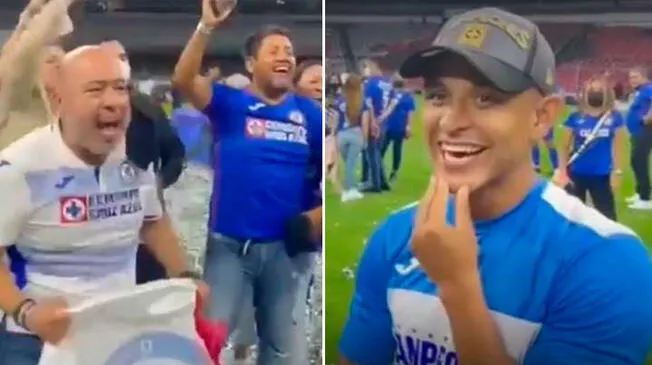 Hinchas de Cruz Azul cantaron