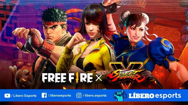 Free Fire: Ryu y Chun-Li llegarán al battle royale en julio - VIDEO