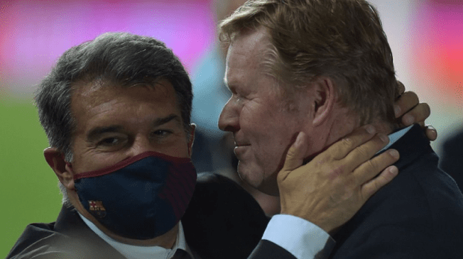 Koeman seguirá bajo la dirección técnica del Barcelona