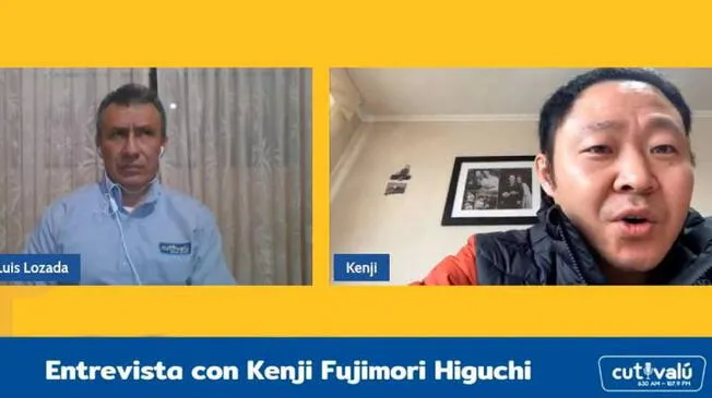 Kenji Fujimori abandonó entrevista por preguntas sobre sus diferentes investigaciones.