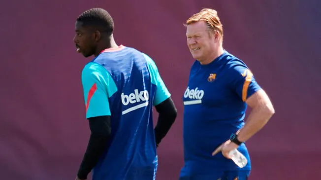 Ronald Koeman se mantiene en Barcelona