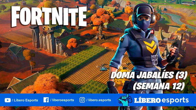 Fortnite: doma jabalíes - Semana 12 - VIDEO