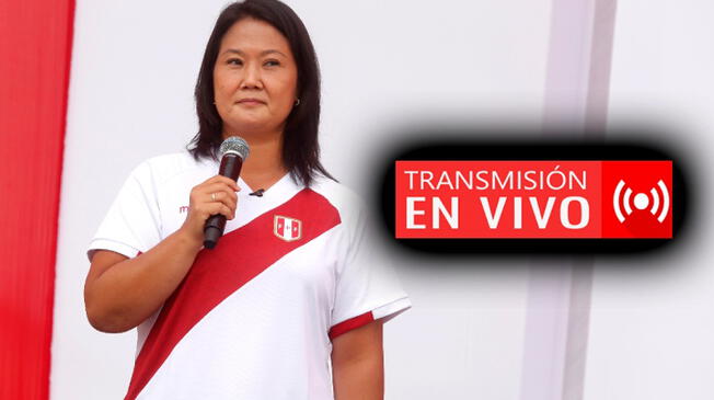 Keiko Fujimori EN VIVO – Cierre de campaña: sigue la transmisión AQUÍ