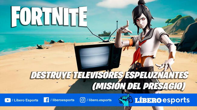 Fortnite: destruye televisores espeluznantes - VIDEO