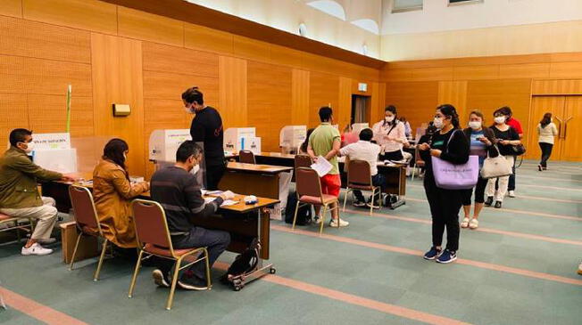 Peruanos participaron de la jornada electoral de esta segunda en Japón.
