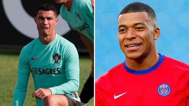 Kylian Mbappé elogió a Cristiano Ronaldo previo a la Eurocopa 2021