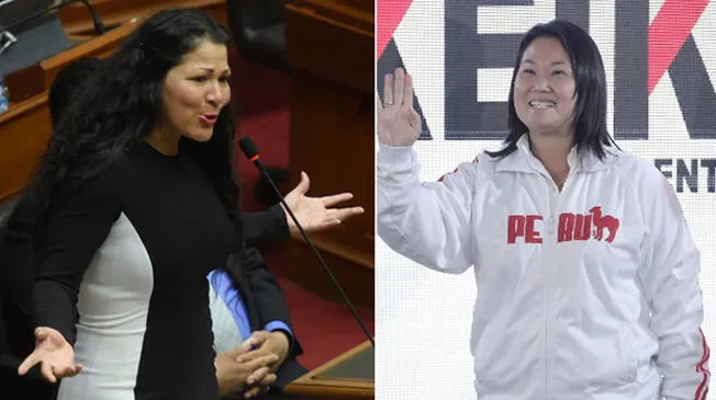 Yesenia Ponce arremete con todo hacia Keiko Fujimori