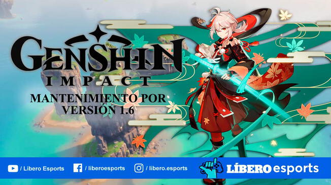 Genshin Impact versión 1.6: hora de mantenimiento de los servidores (Latinoamérica)