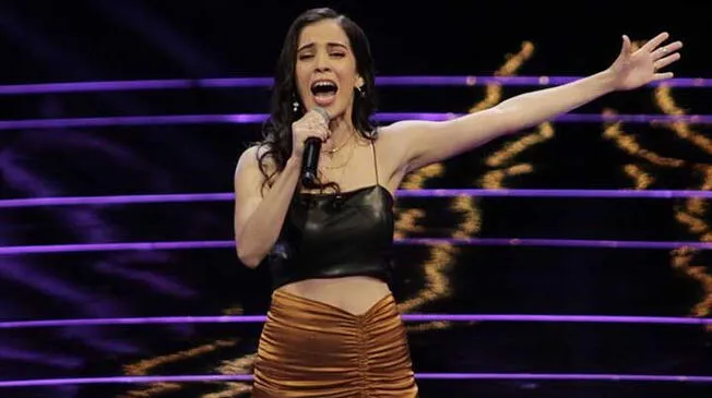 Carolina Vélez se presentó en La Voz México 2021.