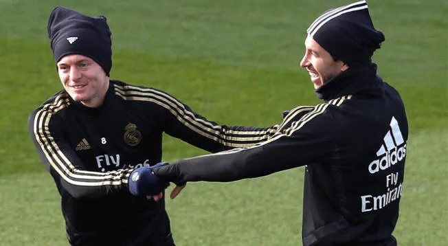 Kroos y Ramos juegan juntos en el Real Madrid desde el 2014.