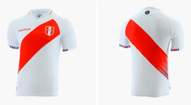 Camiseta de Perú para la Copa América 2021.