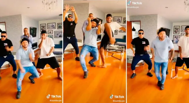 Carlos Zambrano bailó junto a 'Zumba' en un video de TikTok.
