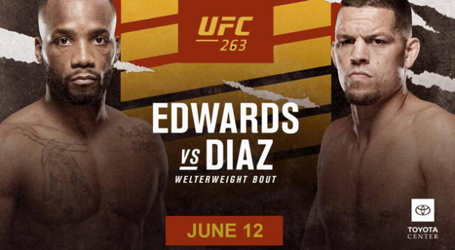 Edwards vs. Díaz se enfrentan en vivo este sábado por el UFC 262