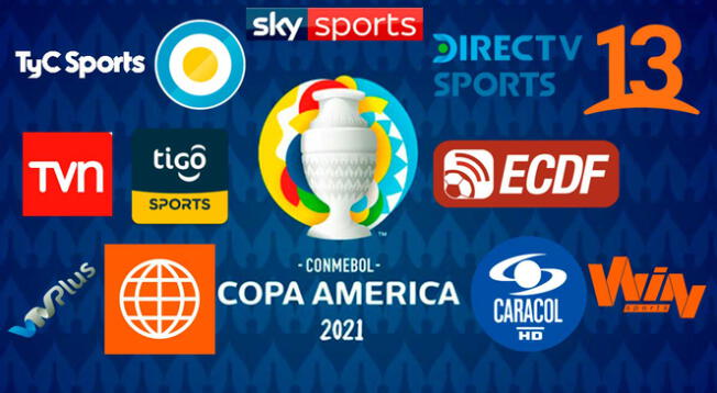 Revisa la guía de canales de la fecha 1 de la Copa América 2021