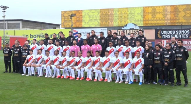 Selección peruana: plantel se tomó la foto oficial de la Copa América 2021