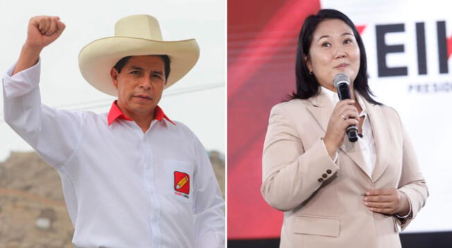 Pedro Castillo y Keiko Fujimori se encuentran en la recta final para conocer el conteo al 100% de la ONPE.