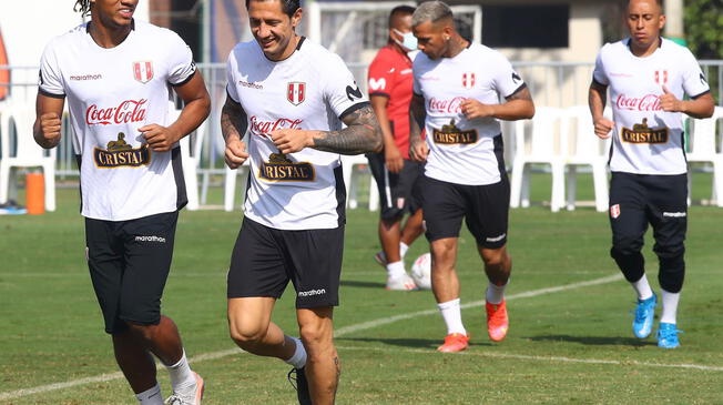 Carrillo y Lapadula se preparan para el debut en la Copa América