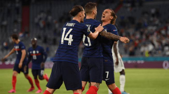 Francia le gana 1-0 a Alemania en Múnich tras autogol de Hummels
