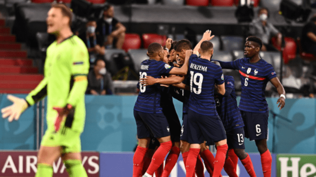 Hummels cometió autogol y Francia le gana 1-0 a Alemania por la Eurocopa