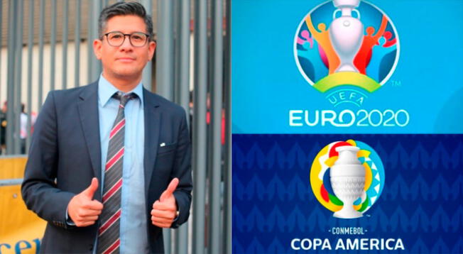 Erick Osores se refirió a la transmisión de América TV de la Eurocopa y Copa América.