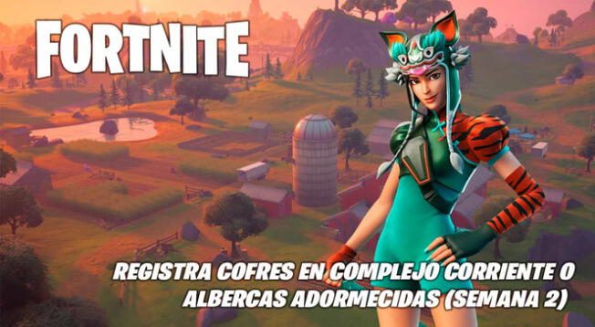 Fortnite: registra cofres en Complejo Corriente o Albercas Adormecidas - VIDEO