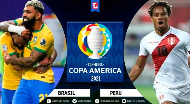 Brasil y Perú se enfrentan en vivo por la fecha 2 de la Copa América 2021