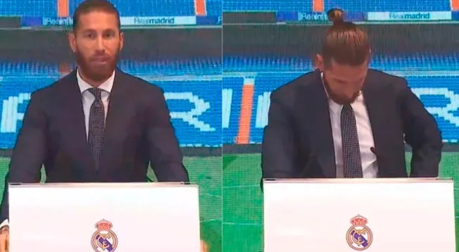 Sergio Ramos lloró en su despedida del Real Madrid.