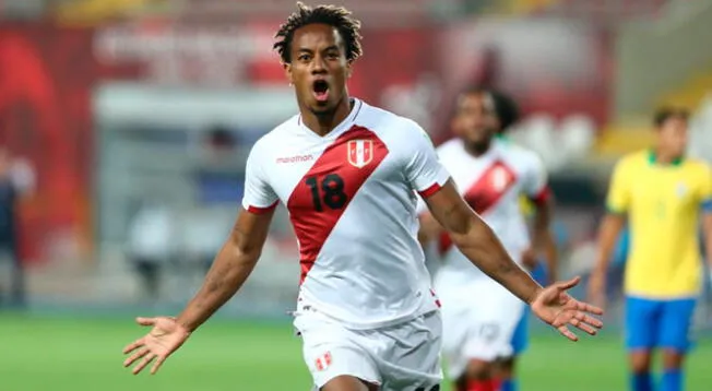 André Carrillo sabe lo que es anotarle a Brasil. Lo hizo por Eliminatorias.