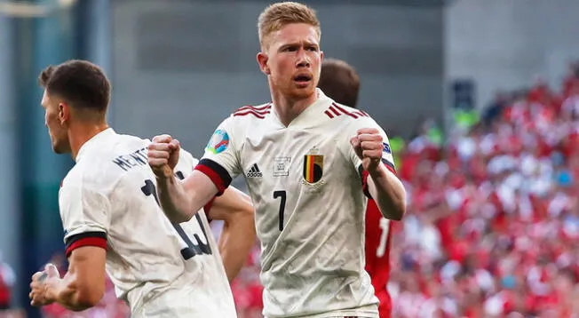 Bélgica derrotó 2-1 a Dinamarca por la Eurocopa 2020.