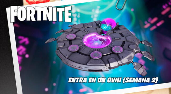 Fortnite: entra en un OVNI - VIDEO