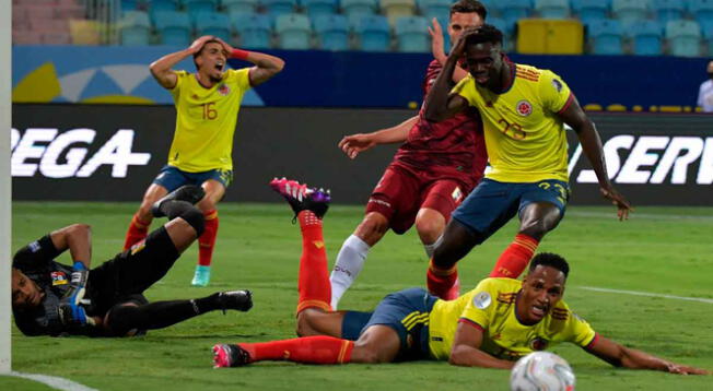 Colombia vs. Venezuela por el Grupo A de la Copa América.