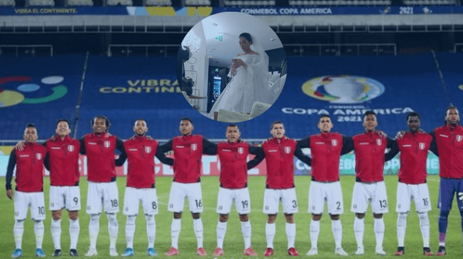 Novia coincidió con los dirigidos de Ricardo Gareca luego de partido Brasil vs. Perú por la Copa América 2021.