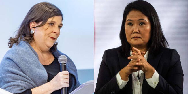 Rosa María y Keiko Fujimori