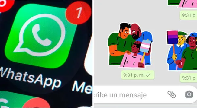 Whatsapp estrena sticker comunidad LGTB