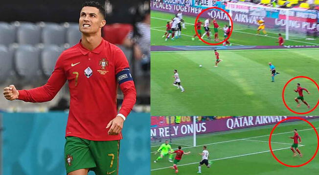 Cristiano Ronaldo anotó un golazo ante Alemania por Eurocopa 2020.