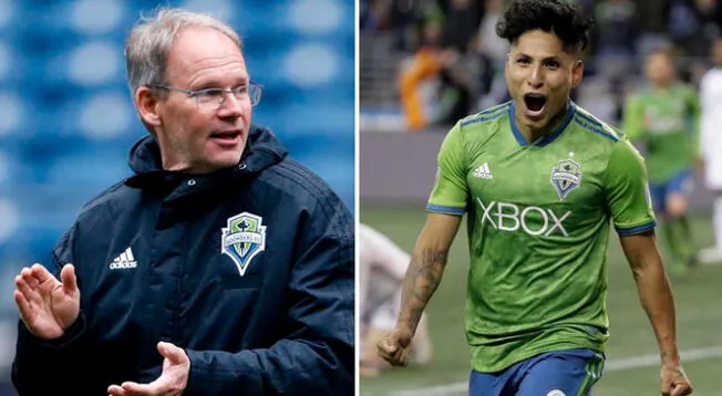 DT de Seattle Sounders feliz por la no convocatoria de Ruidíaz