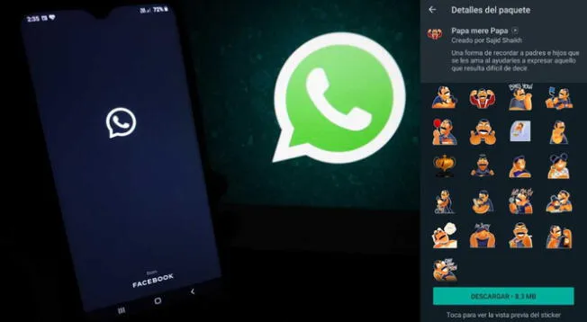 WhatsApp: crean stickers por el Día del Padre