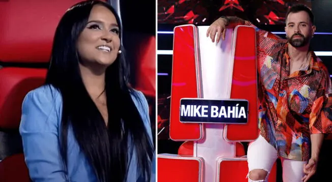 Mike Bahía se molesta con Daniela en La voz Perú