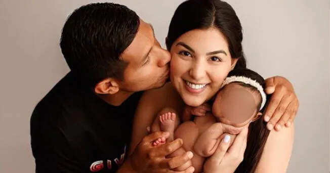 Ana Siucho felicitó a Edison Flores en su primer ‘Día del Padre’. Foto: Instagram.