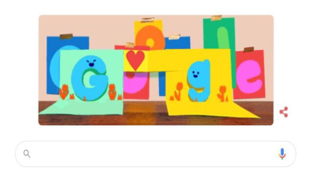 Google crea ingenioso doodle para celebrar el Día del Padre