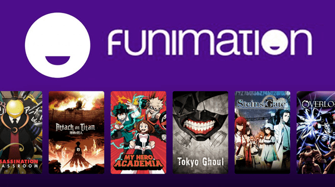 Funimation para Chile, Perú y Colombia