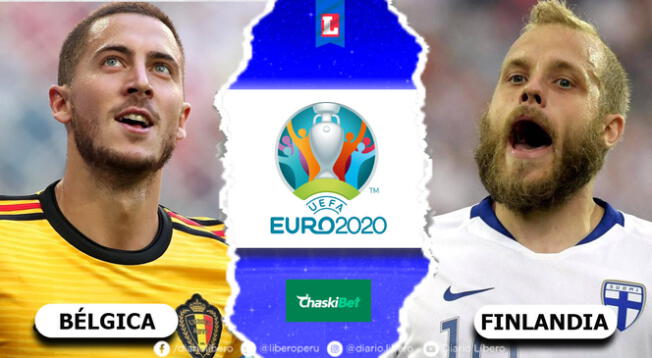 Bélgica vs Finlandia se enfrentan por la Eurocopa 2020